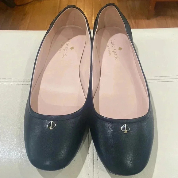 Kate Spade Keaton Black Ballerina Flats size 8.5B - Picture 2 of 8